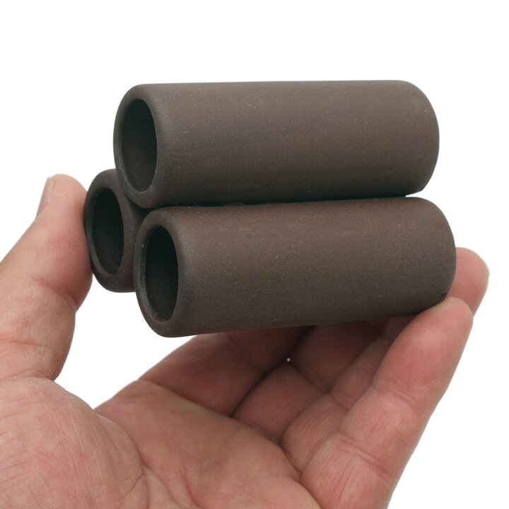 ブランド品 隠れ家土管 ミニ ３棟 陶器製 Riosmauricio Com