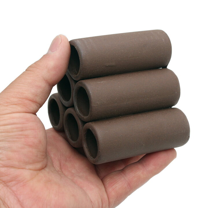 ブランド品 隠れ家土管 ミニ ３棟 陶器製 Riosmauricio Com