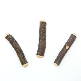 国産　小型〜中型犬用　りんごのかじり木　中枝　ふとめ　3本入　おもちゃ　無添加　無着色　小型犬　中型犬　関東当日便