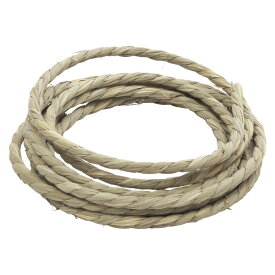 天然い草のロープ　3m　うさぎ　デグー　チンチラ　中型インコ　大型インコ　関東当日便