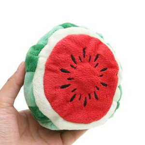 ペッツルート でっかいフルーツ スイカ 犬 犬用おもちゃ ぬいぐるみ 関東当日便