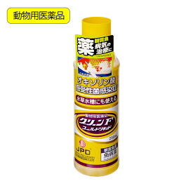 動物用医薬品　観賞魚用魚病薬　ニチドウ　グリーンFゴールドリキッド　250ml　薬効10～14日間　水草可　穴あき病【HLS_DU】　関東当日便