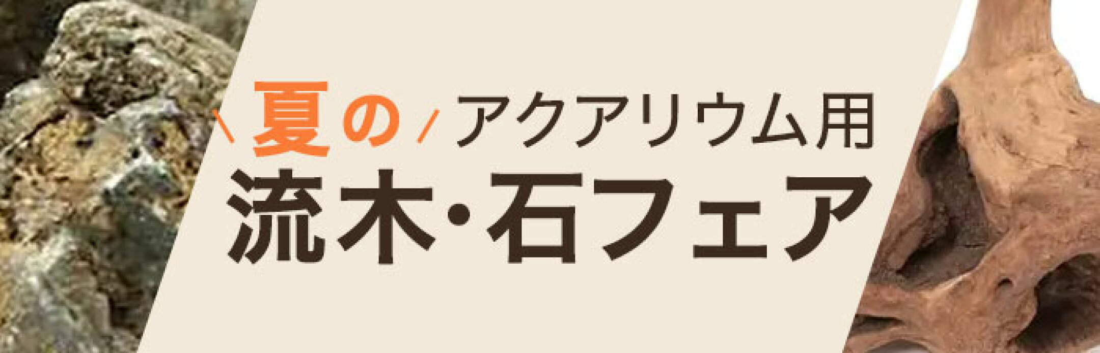 流木石フェア