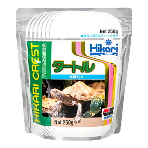 キョーリン ひかりクレスト タートル 250g(パック) 爬虫類 餌 カメ エサ 水棲ガメ用 お一人様30点限り 関東当日便