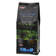 GEX　ピュアソイル　ブラック　800g　底床　ソイル　熱帯魚　用品　関東当日便