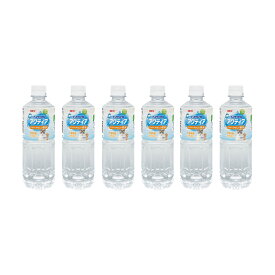 GEX　ピュアクリスタル アクティア　550ml×6　犬　ペットウォーター　ドリンク　関東当日便