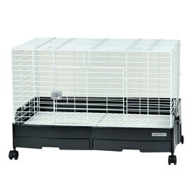 うさぎケージ　三晃商会　イージーホーム・エボ80　BK（ブラック）（81×50．5×55cm）うさぎ　ケージ　関東当日便