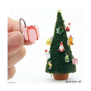 モスツリー用 ガラスオーナメント プレゼント正方形(ピンク) 1個 クリスマス 関東当日便