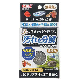 GEX　ベストバイオブロック　熱帯魚用　熱帯魚　観賞魚　バクテリア　関東当日便