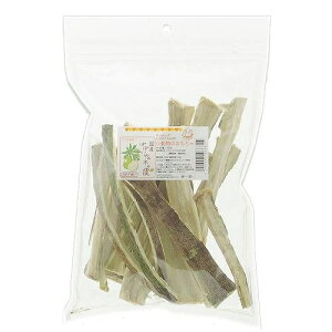国産 パパイヤの木の皮 形状不揃い 200g 板状かじり木 小動物用のおもちゃ 無添加 無着色 関東当日便
