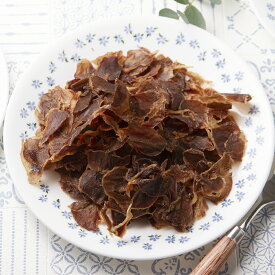 国産　うす〜くスライスして焼いた　ハーブで育った鶏砂肝のジャーキー　100g　犬猫用　無添加　無着色　PackunxCOCOA　犬　猫　おやつ　関東当日便