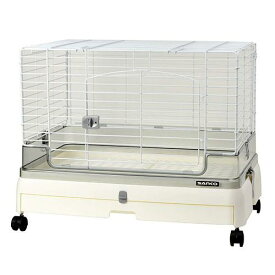 うさぎケージ　三晃商会　イージーホーム　ネクスト70　ラビット　ホワイト（71×50．5×56cm）　うさぎ　ケージ　ガードパネル付き　け　関東当日便