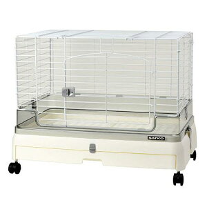 うさぎケージ 三晃商会 イージーホーム ネクスト70 ラビット ホワイト(71×50.5×56cm) うさぎ ケージ ガードパネル付き け 関東当日便