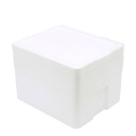発泡スチロール箱（中）TI−220−2（幅40×奥行33×高さ26cm）　フタ付き　お一人様1点限り　関東当日便