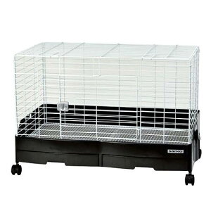 うさぎケージ 三晃商会 イージーホームエボ80BK WS(81×50.5×55cm) ワイヤーメッシュスノコ仕様 うさぎ ケージ お一人様1点限り 関東当日便