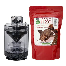 ff　num200　ナマズ・大型肉食熱帯魚用タブレット（沈下性）300g＋アクア工房フィッシュレットセット　関東当日便
