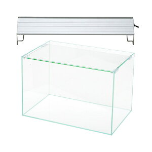 スーパークリア オールガラス45cm水槽 アクロ45S TRIANGLE LED BRIGHT セット お一人様1点限り 関東当日便