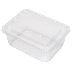 プリンカップ 角型 約820ml×20個 苔 水草 繁殖 ストック 関東当日便