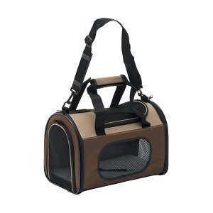 アイリスオーヤマ 折りたたみソフトキャリー Sサイズ ブラウン POTC−410A 関東当日便