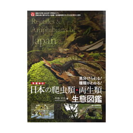 増補改訂　日本の爬虫類・両生類　生態図鑑　関東当日便