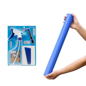 バックスクリーン ARTI(アルティ)90 アクアブルー(95×50cm)+フィルム貼り道具セット 関東当日便