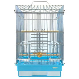 鳥かご　HOEI　35手のりG　ブルー　（37×41．5×54．5cm）　セキセイ　小型インコ　フィンチ　関東当日便