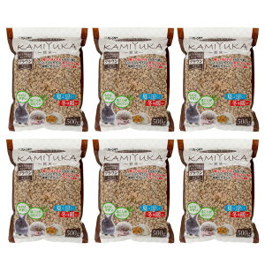 シーズイシハラ クリーンモフ 小動物用床材 KAMIYUKA 〜紙床〜(ブラウン) 500g×6 関東当日便