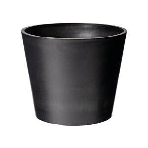 鉢 ブラックポット シティPOT M 直径25×高さ20cm 穴なし 多肉植物 サボテン 関東当日便