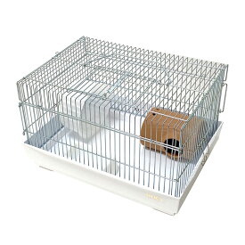 ハムスターゲージ　HOEI　40ハムスター　ホワイト　（39．6×29．7×24cm）　ハムスター　ラット　マウス　ケージ　ジャービル　関東当日便