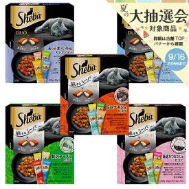 キャットフード　旅するシーバ　デュオ　5種セット　お一人様2点限り　お試し　関東当日便