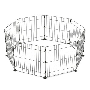 アイリスオーヤマ ワイヤーサークル マットブラウン PWC−628 犬 ペット サークル フェンス 関東当日便