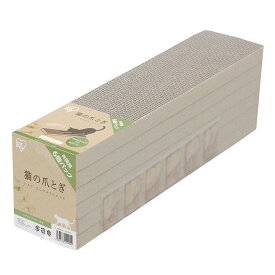 猫用　爪とぎ　アイリスオーヤマ　猫の爪とぎ　6個パック　P−NTN−6P　猫　つめとぎ　ダンボール　詰め替え用　関東当日便
