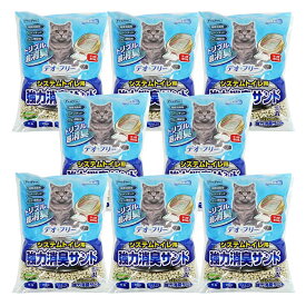猫砂　ペットプロ　システムトイレ用　強力消臭サンド　4L×8袋　関東当日便