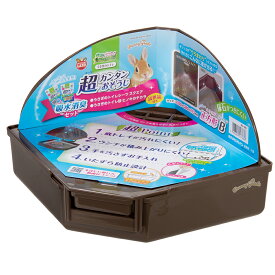 マルカン　うさぎの超カンタンおそうじトイレ　スクエアB　吸水消臭セット　関東当日便
