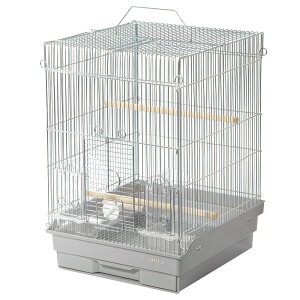 鳥かご HOEI 35手のりG フロスティグレー (37×41.5×54.5cm) チャームオリジナル 関東当日便