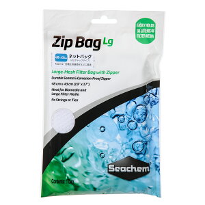 Seachem@V[P@Zip@Bag@Large@Mesh@48×43cm@ރlbg@`18L@֓