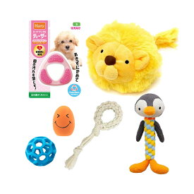 子犬におすすめ！　子犬用　おもちゃ　6種セット　関東当日便