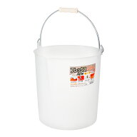 フレックスバケツ　強化型　15L　クリア（乳白色）　水換え　アクアリウム　関東当日便