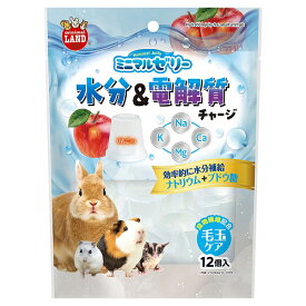 マルカン　ミニマルゼリー　水分＆電解質チャージ　15g×12個　おやつ　ウサギ　ハムスター　モルモット　モモンガ　関東当日便