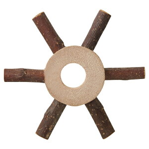 マルカン バードパレス リンゴ小枝リング 鳥 おもちゃ かじり木 関東当日便