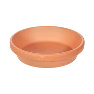 ドイツ製テラコッタソーサー　（内径6．23×高さ1．77cm）　関東当日便