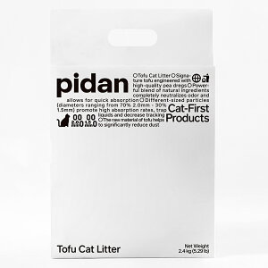 猫砂 Pidan おからミックス 2.4kg 関東当日便