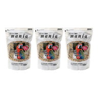 黒瀬ペットフード　mania　大型インコ　3L×3　鳥　フード　エサ　餌　皮つき　皮付　プロショップ専用　…