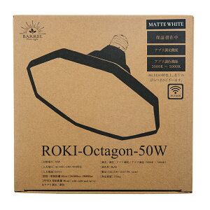 ROKI|Octagon@LED@50W@WH@E26@A琬pCg@plCg@֓