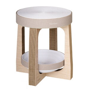 猫用 爪とぎ ミュー ガリガリスイート スツール クールグレージュ 関東当日便