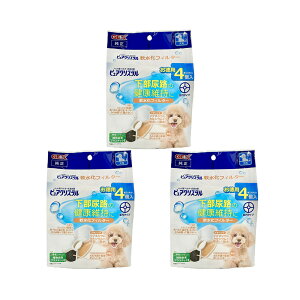 GEX ピュアクリスタル 軟水化フィルター 全円 犬用 4個入×3 関東当日便