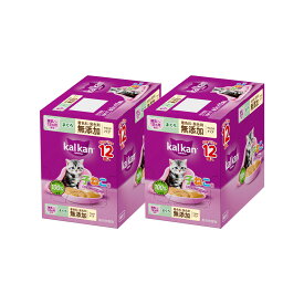 カルカン　パウチ　12ヵ月までの子ねこ用　やわらかパテ　まぐろ　着色料・発色剤　無添加　60g×24　キャットフード　関東当日便