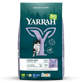 キャットフード　YARRAH　ヤラー　オーガニックキャットフード　ステアライズド　2kg　正規品　関東当日便