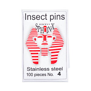 �W�{�j�@Ento�@Sphinx�@Insect�@Pins�@4���@100�{����@����38mm�@�֓�������
