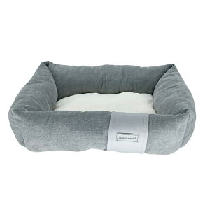 アウトレット品 犬 猫 ベッド フェイクレザースイッチ コンフォートベッド S チャコール 訳あり 関東当日便